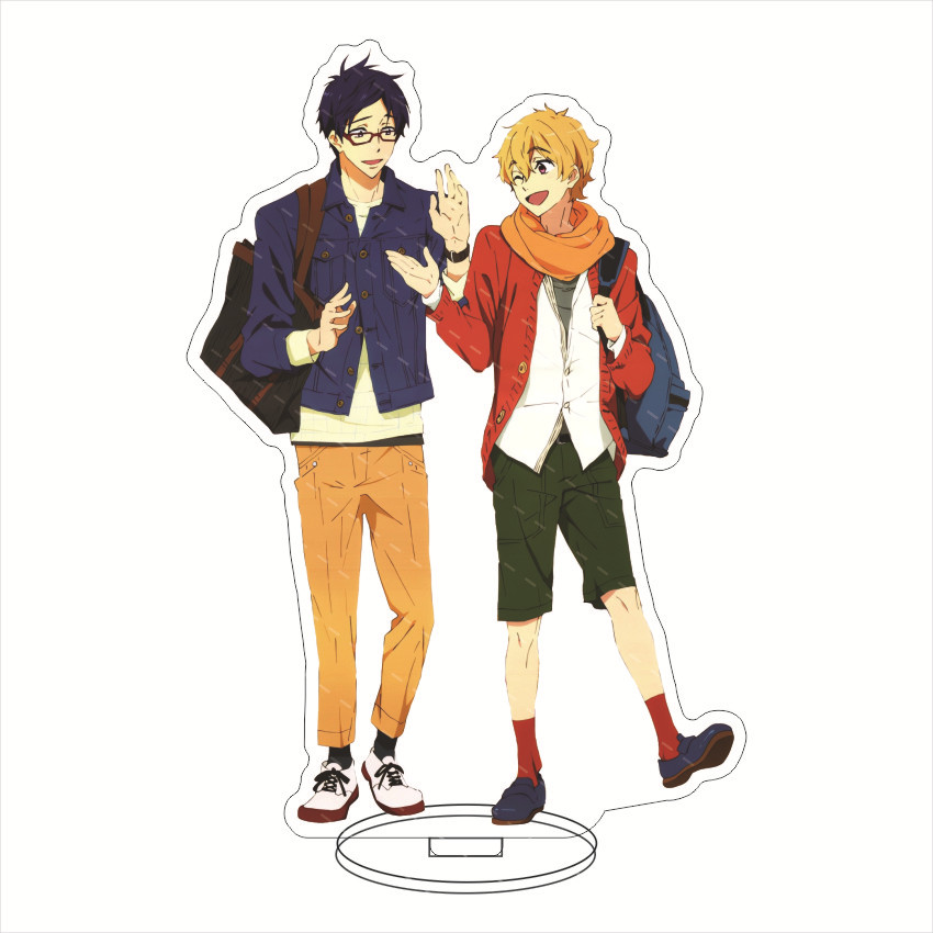 16CM Anime Acrylic Figure Free - огляд і ціна Free Anime Merchandise