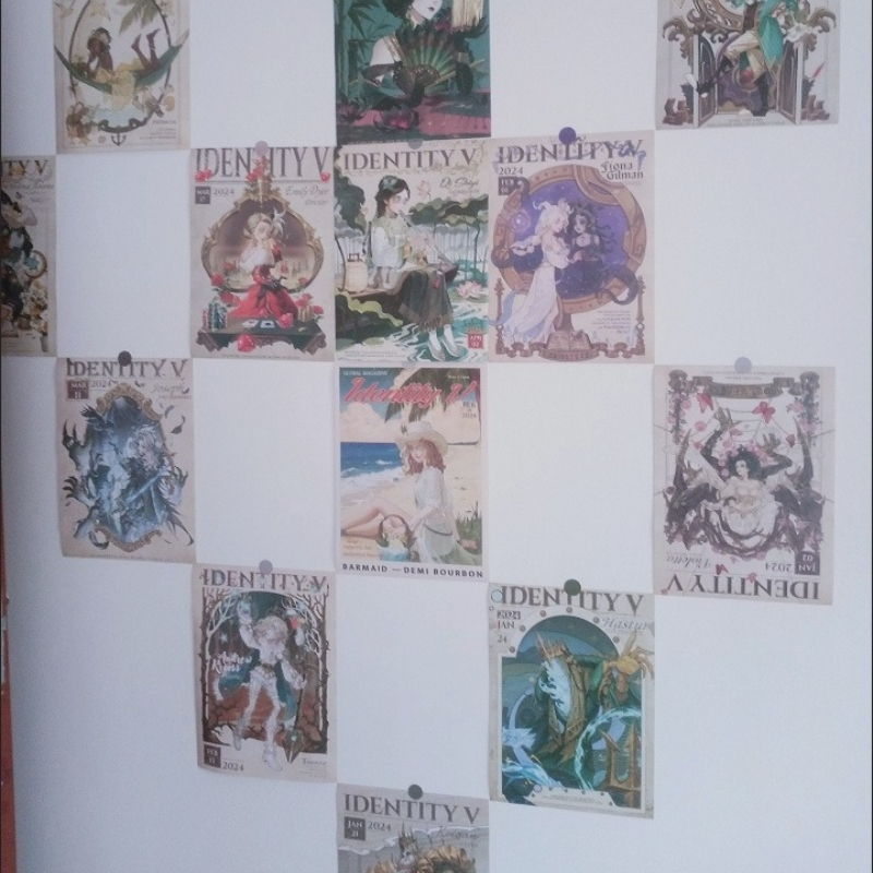 Identity V series game poster  - огляд і ціна Anime Related Merchandise
