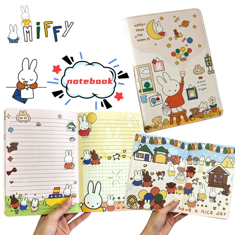 New B6 Miffy Cute Notebook Ill - огляд і ціна Art Book Illustration