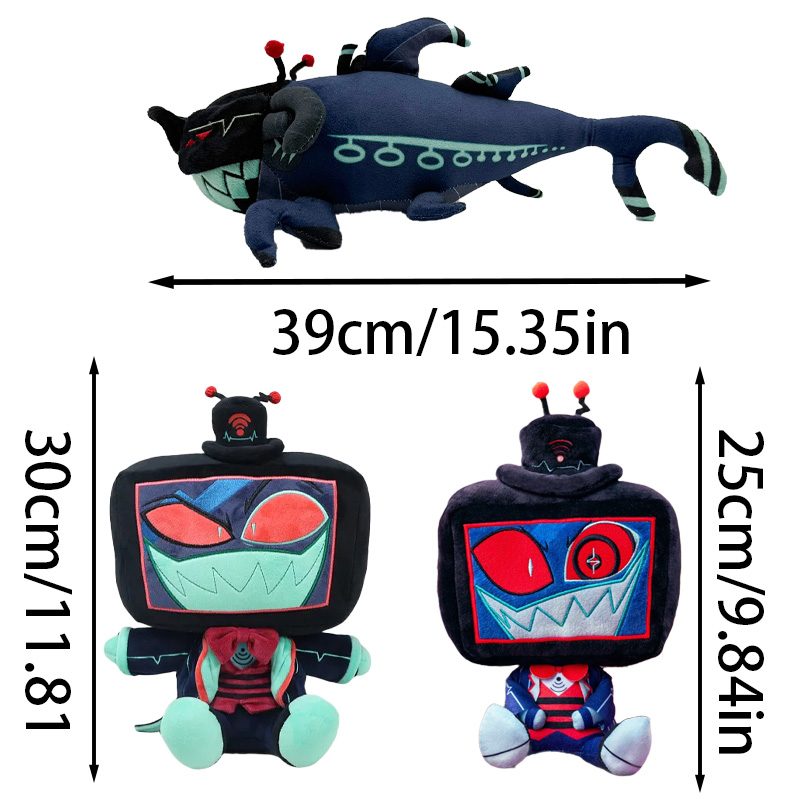 Hazbin Hotel Plush Toys Funny  - огляд і ціна Anime Related Merchandise