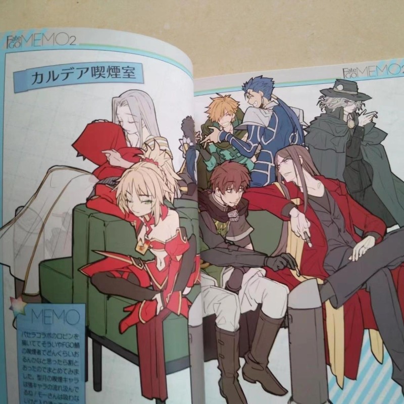 2 books Fate GO MEMO 1 2 Art B - огляд і ціна Fate Anime Merchandise